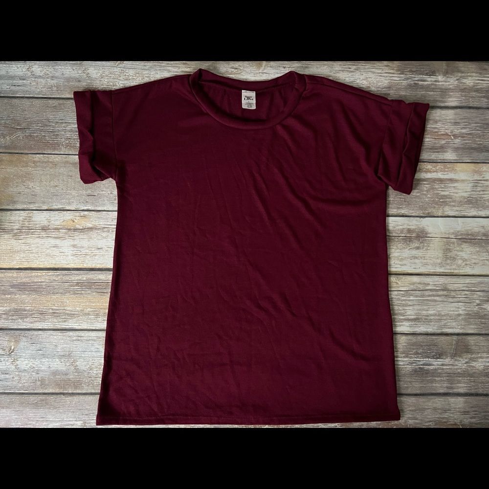 Merlot Sweater Tee 